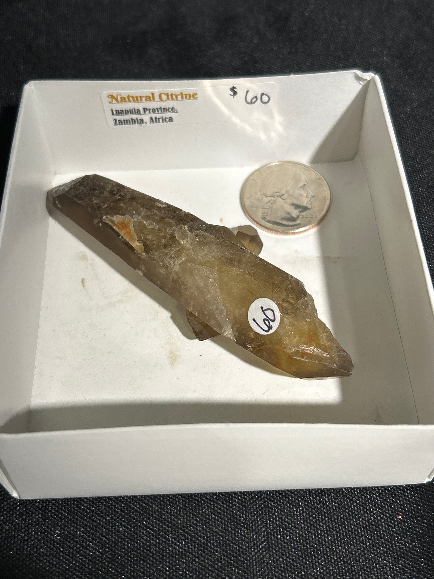 Natural Citrine Specimen