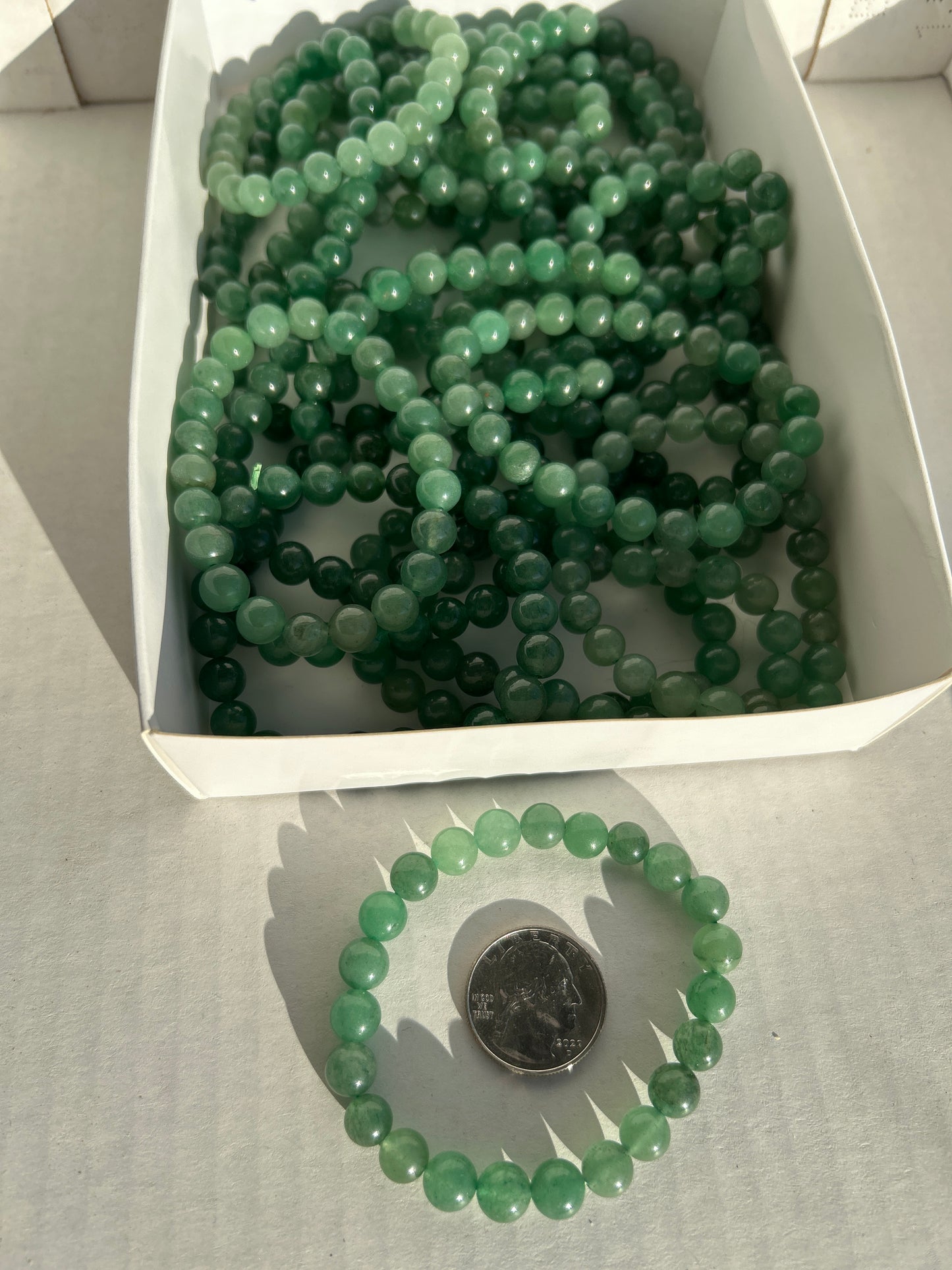 Green Tanzberry Quartz Bracelet